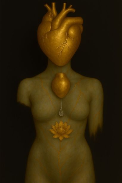 Anatomía del renacer - a Digital Art Artowrk by Donatella atelier